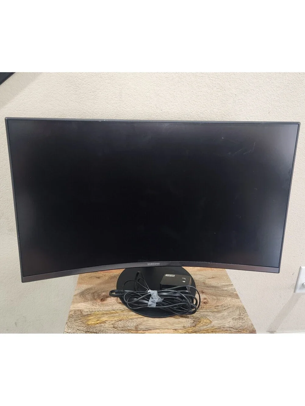 Samsung 27in Curved LCD Monitor T55 C27T550FDN 1080p 75Hz HDMI LC27T550FDNXZA